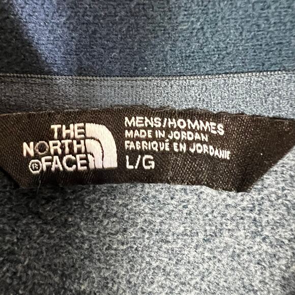 The North Face 1/4 Zip Pullover Mens L Blue Performance Fleece Outdoor Gorpcore - Picture 4 of 5